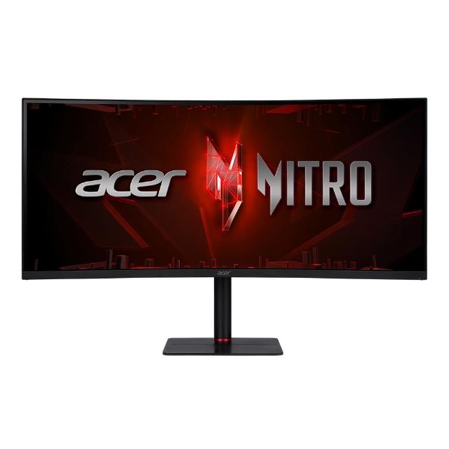 Acer 宏碁 XV345CUR 34型曲面 VA 面板 2K 3440x1440 解析度 180Hz 更新率 FreeSync 電競顯示器