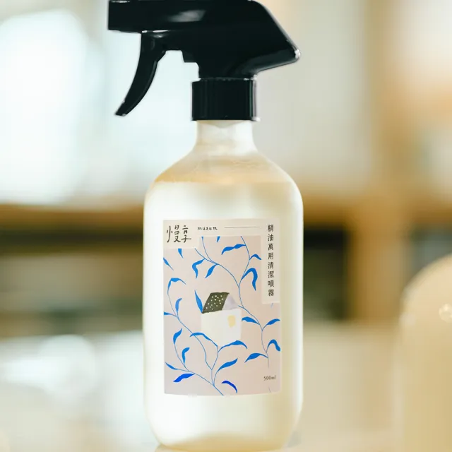 【musum 慢享】精油萬用清潔噴霧500ML(去除異味、油汙)