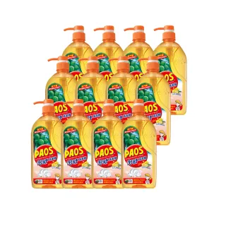 【泡舒】洗潔精 檸檬去味清新-1000gx12瓶(洗碗精)