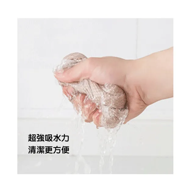 【amica】魚鱗格紋浪邊細纖維抹布5入組(去水痕抹布 魚鱗格紋抹布 擦玻璃 餐具 去水痕 大掃除 清潔用品)
