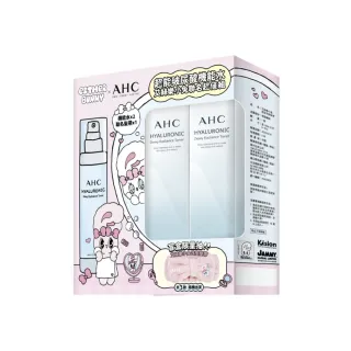 【AHC】超能玻尿酸機能水x艾絲樂小兔聯名超值組100mlx2(乾肌補水/玻尿酸/限量聯名)