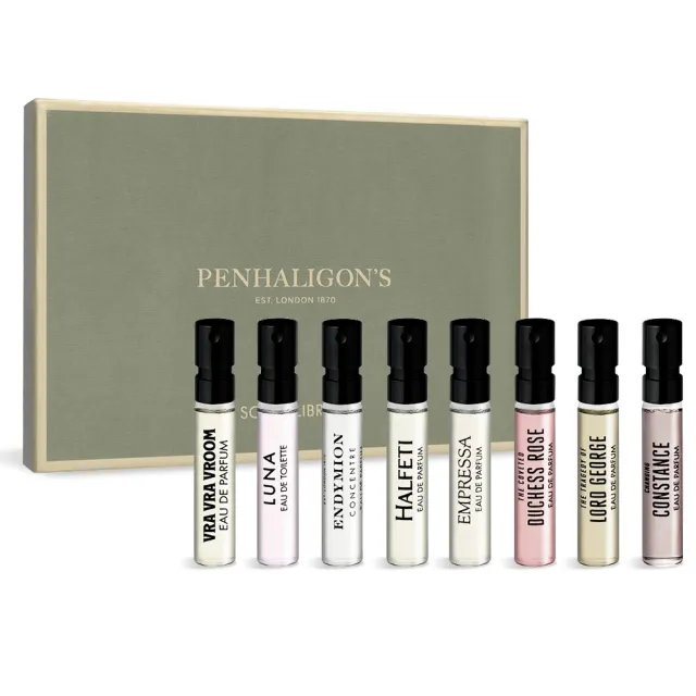 【PENHALIGON’S 潘海利根】香氛殿堂 氣味圖書館禮盒(Scent Library 2mlX8-新版)