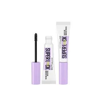 【MAYBELLINE 媚比琳】24H立挺透明塑型眉膠2入組
