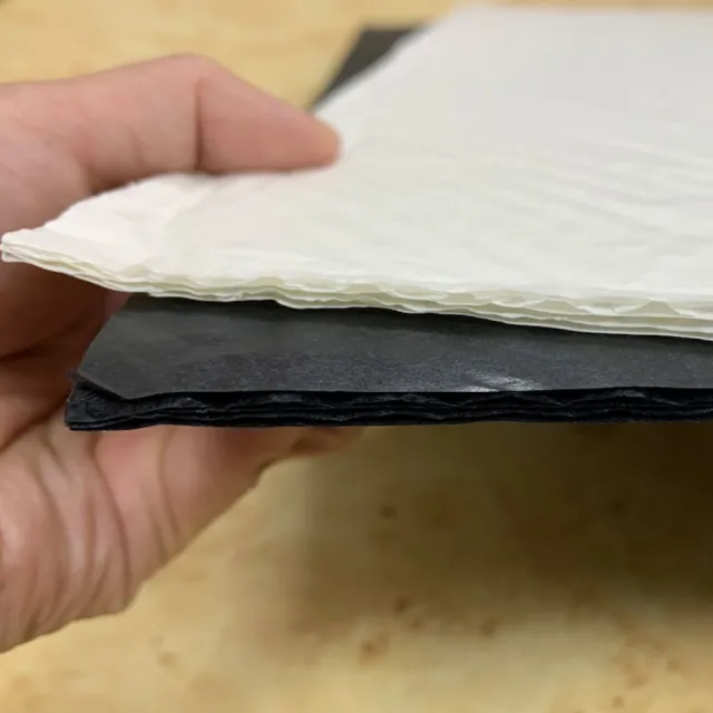 【CLEAN 克林】巧克力墊片46x46cm/張 黑白兩色可選(禮盒墊 紙墊 防震 緩衝 手工巧克力 緩衝)