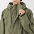 【MUJI 無印良品】男撥水加工連帽風衣外套(黑色/卡其綠/摩卡棕)