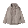 【MUJI 無印良品】男撥水加工連帽風衣外套(黑色/卡其綠/摩卡棕)