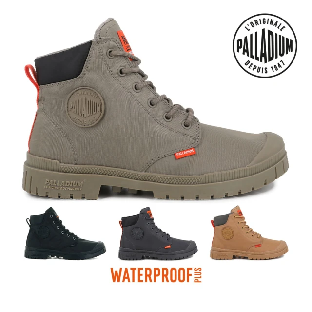 【Palladium】PAMPA SP20 CUFF WP+橡膠大底橘標防水靴/防水鞋/休閒鞋-男鞋/女鞋-四色任選
