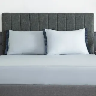 【WEDGWOOD】100%天絲簡約素色 床包枕套三件組(加大任選｜80支350織)