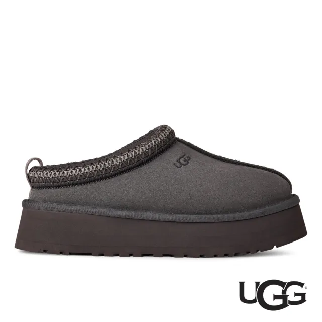 【UGG】穆勒鞋 女鞋 毛毛拖鞋 厚底鞋 懶人鞋 Tazz II黑曜石 UG1174471OBS