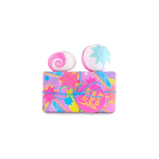 【LUSH 嵐舒】迷你天使 泡澡禮盒(汽泡彈x1+泡泡浴芭x1/雪天使/Snow Fairy/聖誕節/交換禮物/送禮)