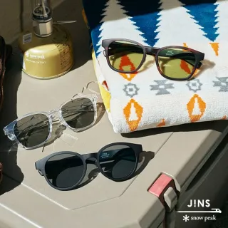 【JINS】× Snow Peak 2025聯名墨鏡+360°偏光/露營/駕駛-多款任選(UGF-25S-077)