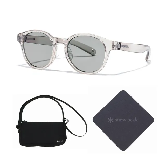 【JINS】× Snow Peak 2025聯名墨鏡+360°偏光/露營/駕駛-多款任選(UGF-25S-077)