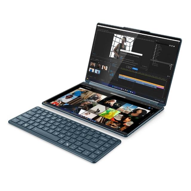 【Lenovo】14吋雙螢幕筆電(Yoga Book 9/83KJ002RTW/Ultra 7 255H/32G/1TB SSD/Win11)