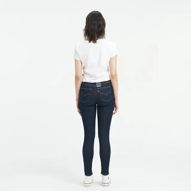 【LEVIS】女款 720 高腰超緊身窄管/超彈力牛仔褲/天絲棉/原色 熱賣單品 52797-0176