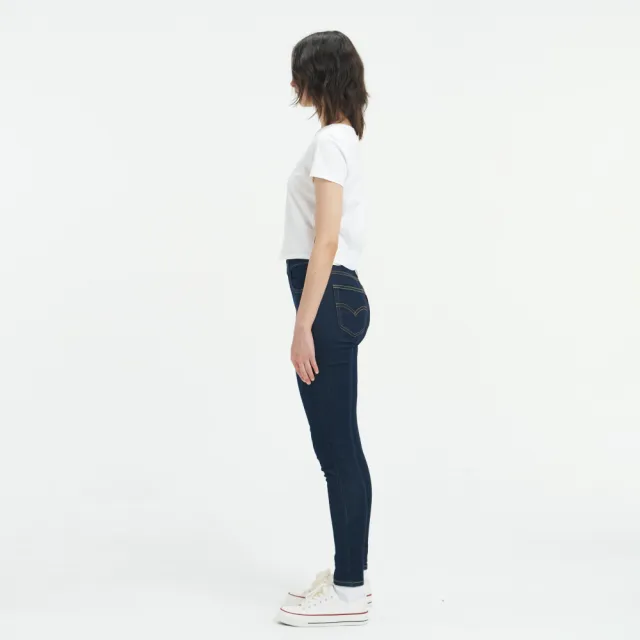 【LEVIS】女款 720 高腰超緊身窄管/超彈力牛仔褲/天絲棉/原色 熱賣單品 52797-0176