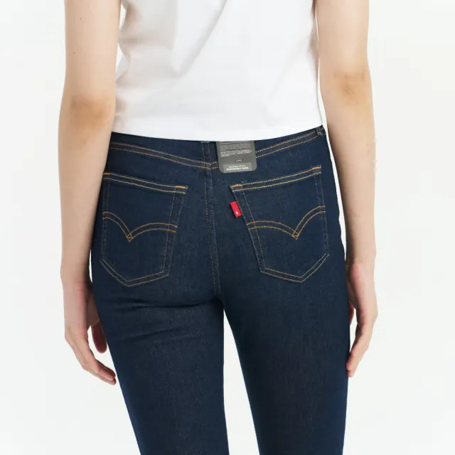 【LEVIS】女款 720 高腰超緊身窄管/超彈力牛仔褲/天絲棉/原色 熱賣單品 52797-0176