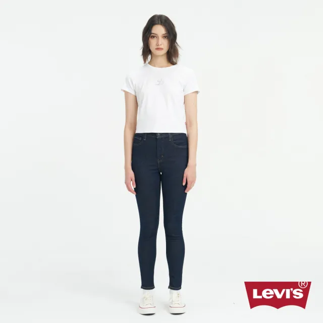 【LEVIS】女款 720 高腰超緊身窄管/超彈力牛仔褲/天絲棉/原色 熱賣單品 52797-0176