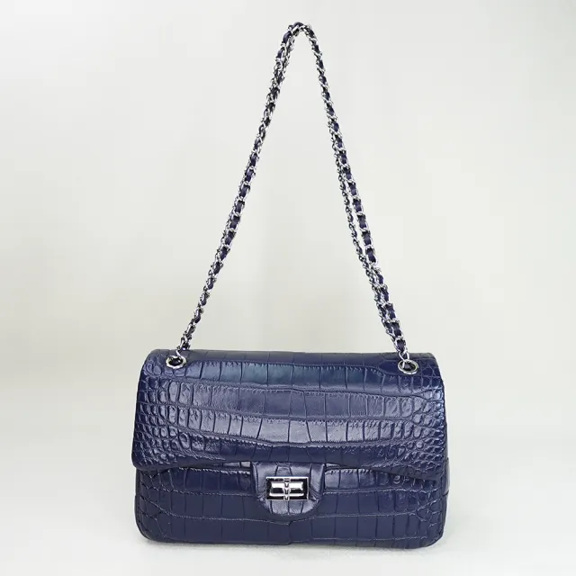 【M2nd】珍稀鱷魚腹皮鏈帶香香包(Y0039D)