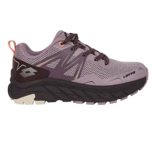 【LOTTO】女防潑水戶外健行鞋-防潑水 越野 運動 反光 休閒(LT5AWR9837)