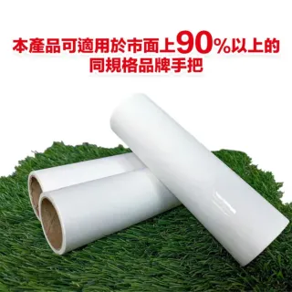 【CLEAN 克林】膠黏滾筒紙捲48捲/箱裝(黏毛捲 黏毛神器 斜撕膠紙 清潔滾輪 貼紙滾輪 黏地板 化毛膏)