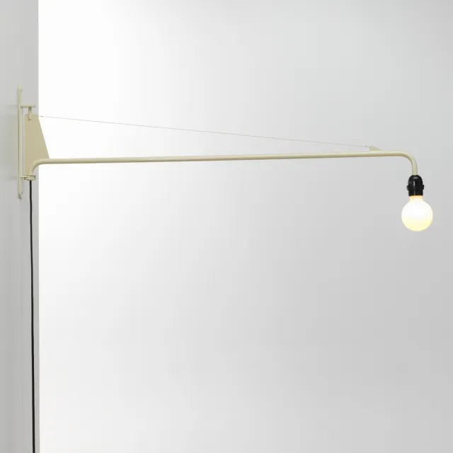 【北歐櫥窗】Vitra Petite Potence 懸臂燈(亞麻白、110V)