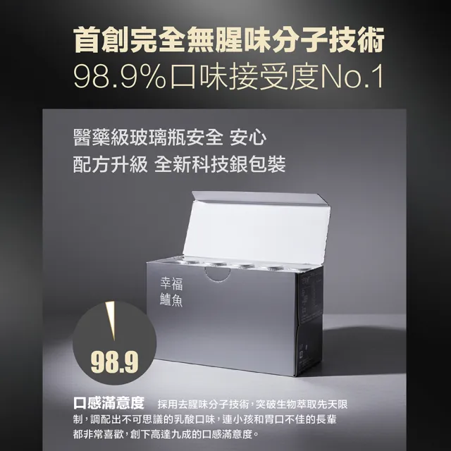 幸福鱸魚 科技銀 (10瓶/盒)