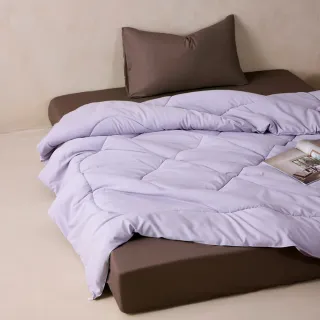 【青鳥家居】台灣製 厚吐司純棉加大床包枕套+石墨烯冬被(純棉/床包棉被組/100%純棉/石墨烯)