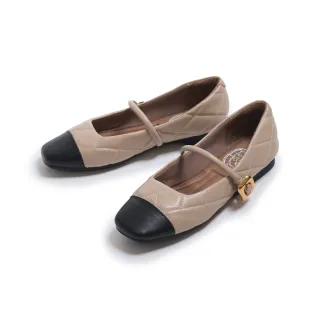 【FAIR LADY】我的旅行日記 經典小香風平底瑪莉珍鞋(典雅杏、5B2944)