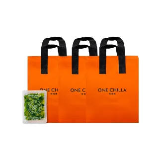 【ONE CHILLA】灣沏辣生鮮蔥鹽醬隨身包3袋組/25克8入一袋(3分鐘解凍美食零時差 伴手禮)