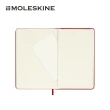 【MOLESKINE】經典硬殼橫線口袋型筆記本- 紅(筆記本)