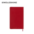 【MOLESKINE】經典硬殼橫線L型筆記本- 紅(筆記本)