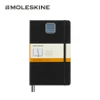 【MOLESKINE】經典加量型硬殼橫線L型筆記本-黑(筆記本)