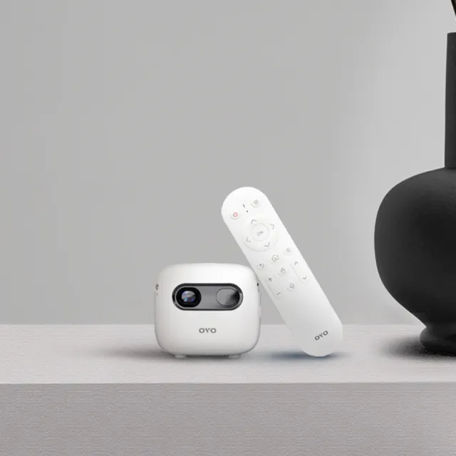 【OVO】小蘋果智慧投影機 U1(PD快充 內建喇叭 百吋投影 露營/戶外/家用)