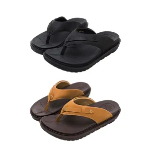 【LA NEW】BIO DCS Fun鬆 真皮涼拖鞋(男/多款)