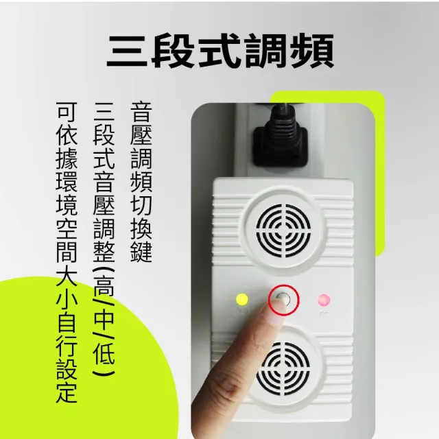 【Digimax】超級驅鼠班長 威豹II超音波驅鼠器 UP-11AK 三入組(適用70坪)