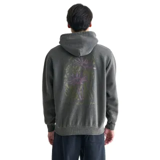 【Quiksilver】男款-CRAZY DAISY HOODIE SWEAT 長袖刷毛帽T-咖啡色(QPO244065-BRN)