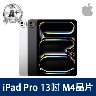 【Apple】A+級福利品 iPad Pro M4晶片(13吋/Wifi/256GB)