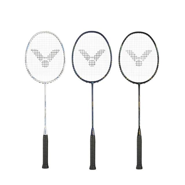 【VICTOR 勝利體育】JETSPEED S 極速 穿線拍(JS-800HT AF/B/CE 淺藍白/藏青/黑黃)