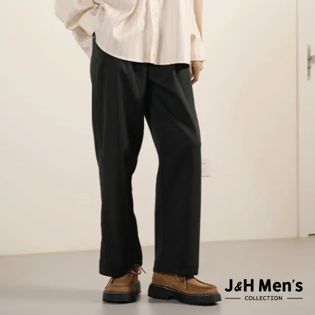 【J&H collection】美拉德色系增高厚底男士綁帶德比鞋 休閒鞋(駝色/棕色)