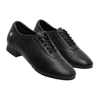 【D.Passion】237 黑牛皮 8分跟 男 摩登舞鞋(摩登舞鞋/國標舞鞋/標準舞鞋)