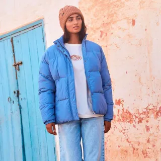 【ROXY】女款-SWEETEST ROAD 鋪棉外套-藍色(ERJJK03619-BKP0)