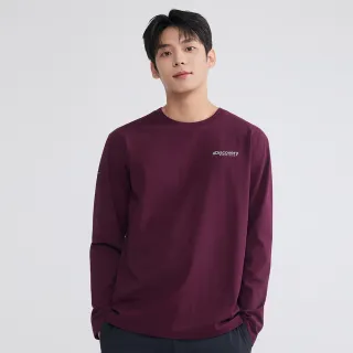 【Discovery Expedition】等高線地球印花長袖上衣 長袖T恤 機能上衣(DXRL25054-WID)