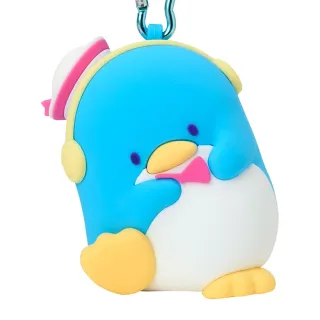 【小禮堂】雙11 Sanrio 三麗鷗 山姆企鵝 矽膠造型零錢包吊飾 跳舞企鵝(平輸品)