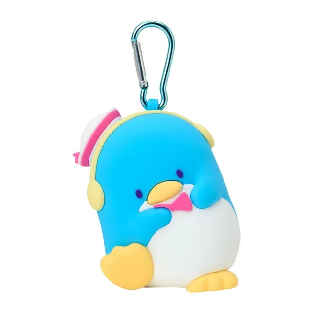 【小禮堂】雙11 Sanrio 三麗鷗 山姆企鵝 矽膠造型零錢包吊飾 跳舞企鵝(平輸品)