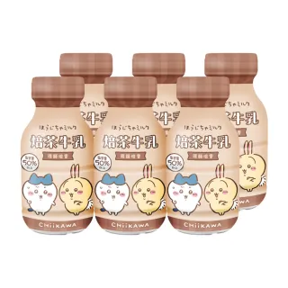 即期品【SF】焙茶牛乳-吉伊卡哇版210ml*6瓶(吉伊卡哇)