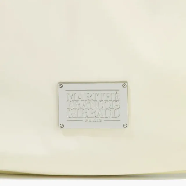 【MARITHE FRANCOIS GIRBAUD】官方旗艦 經典LOGO半月肩背包 MFG(淺米色)
