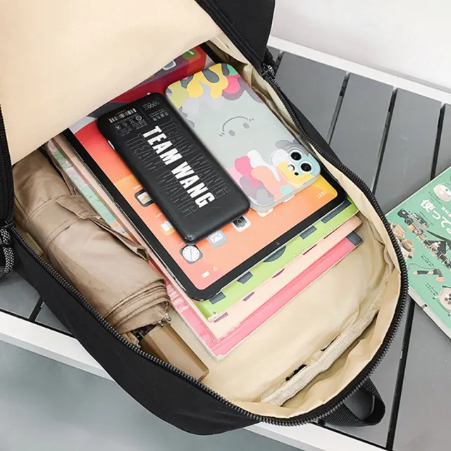 【MUAN】輕量日系多功能防水後背包 大容量極簡旅行包 減壓休閒書包 (拉桿箱固定帶/電腦包)