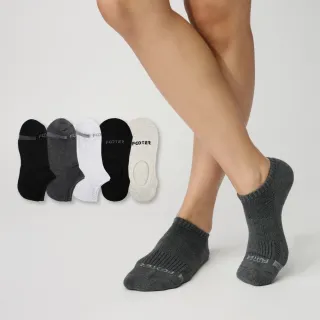 【FOOTER除臭襪】買3送3-單色運動逆氣流氣墊船短/隱形襪-共6雙(T31M/L/XL)