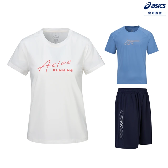 【asics 亞瑟士】涼感短袖上衣 男女款 亞洲版型 跑步訓練上衣(多款任選)