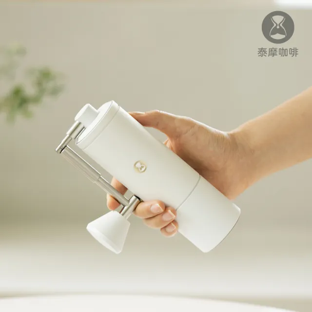 【TIMEMORE 泰摩】泰摩咖啡 全金屬栗子C5 Pro-黑色 /白色(手搖磨豆機 摺疊把手 義式 手沖 全能進階版)